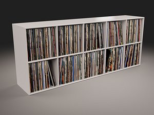 3D Vinyl Storage No-44 model