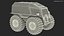 3D Sherp ATV Amphibien Offroader model