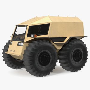 3D Sherp ATV Amphibien Offroader model