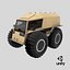 3D Sherp ATV Amphibien Offroader model