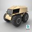 3D Sherp ATV Amphibien Offroader model