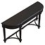 Mesa consola vintage negra