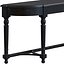 Mesa consola vintage negra