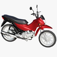 Motocicleta Pop 110i Para Jogos Low Poli