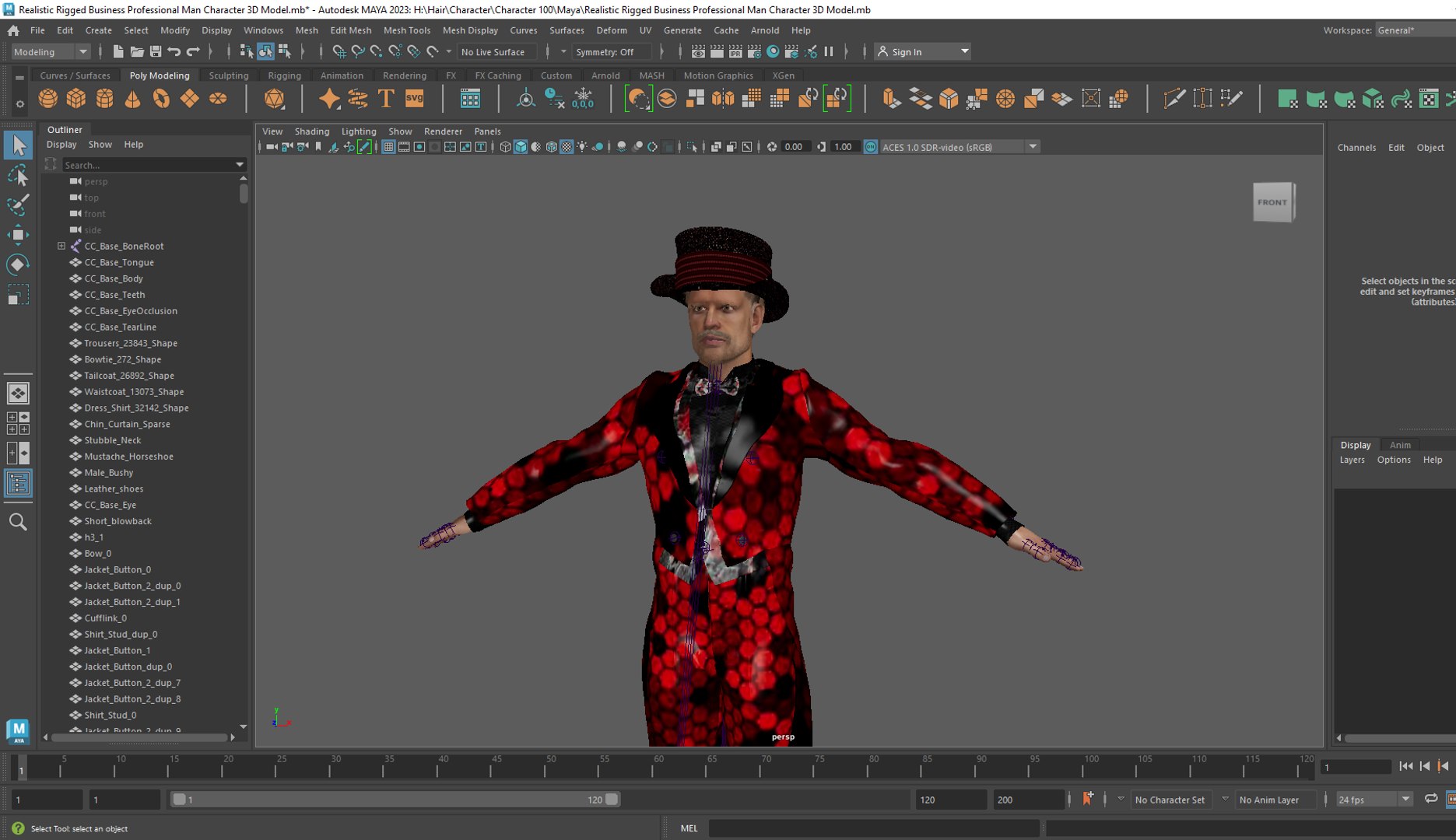 3D Realistic Rigged Business Professional Man Character 3D Model ...