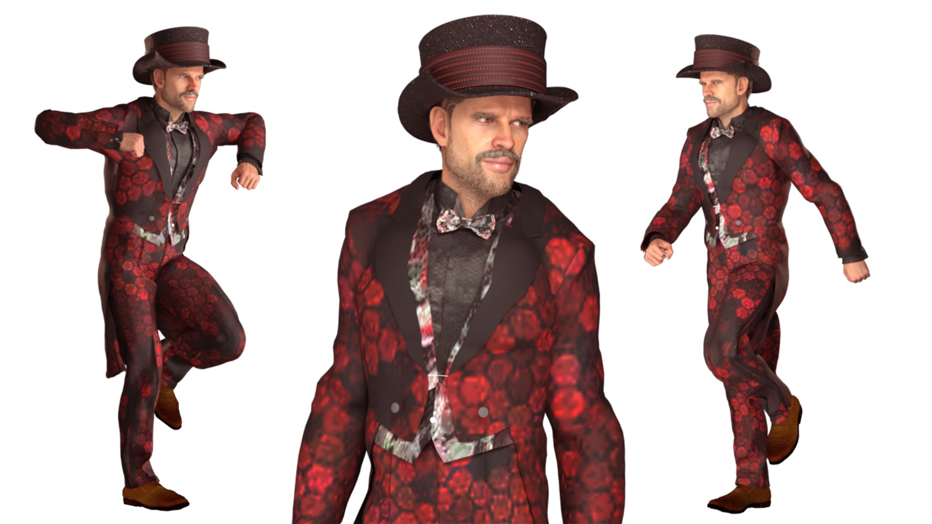 3D Realistic Rigged Business Professional Man Character 3D Model ...