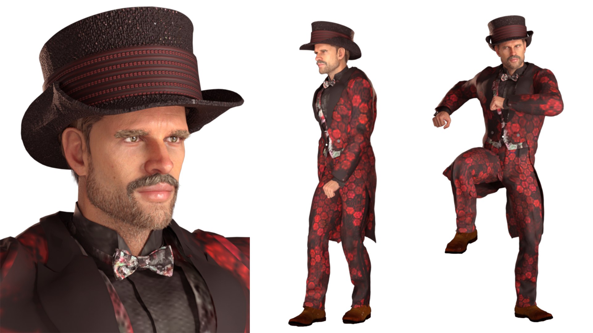 3D Realistic Rigged Business Professional Man Character 3D Model ...