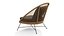 Aeri Slate Gray Lounge Chair 3D model