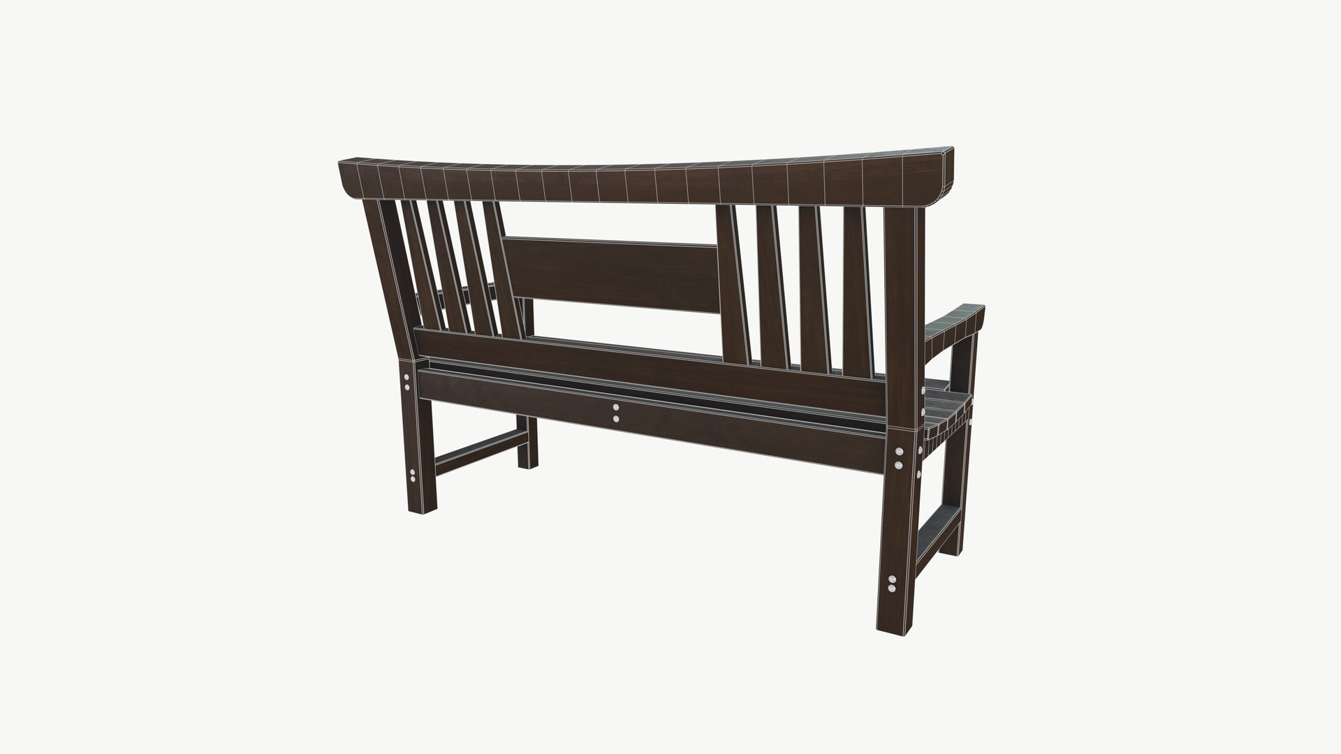 Bench Model - TurboSquid 2416051