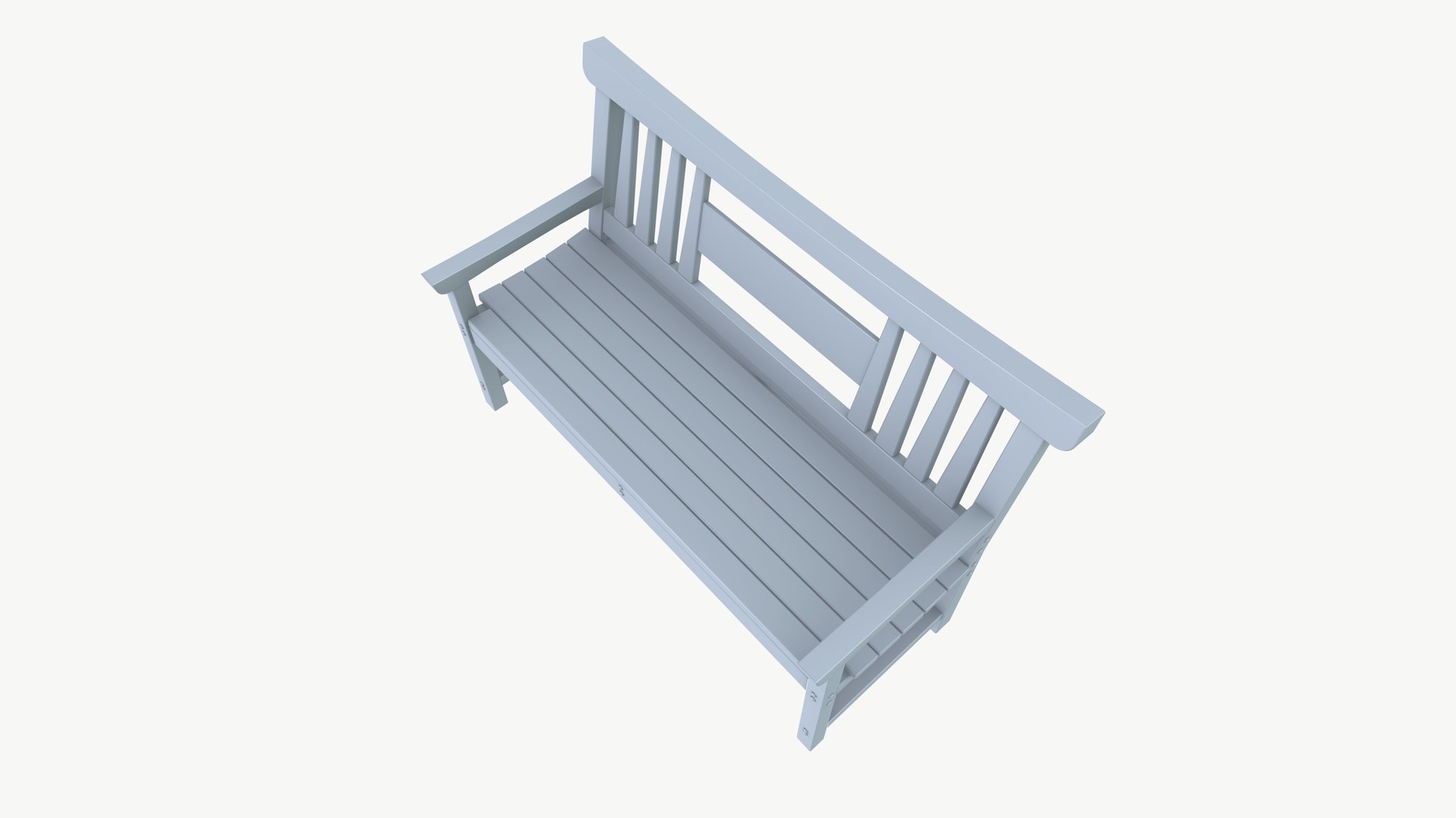 Bench Model - TurboSquid 2416051