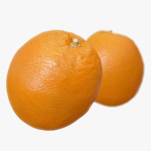 3d model orange polys