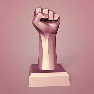 Hand Figurine 3D model