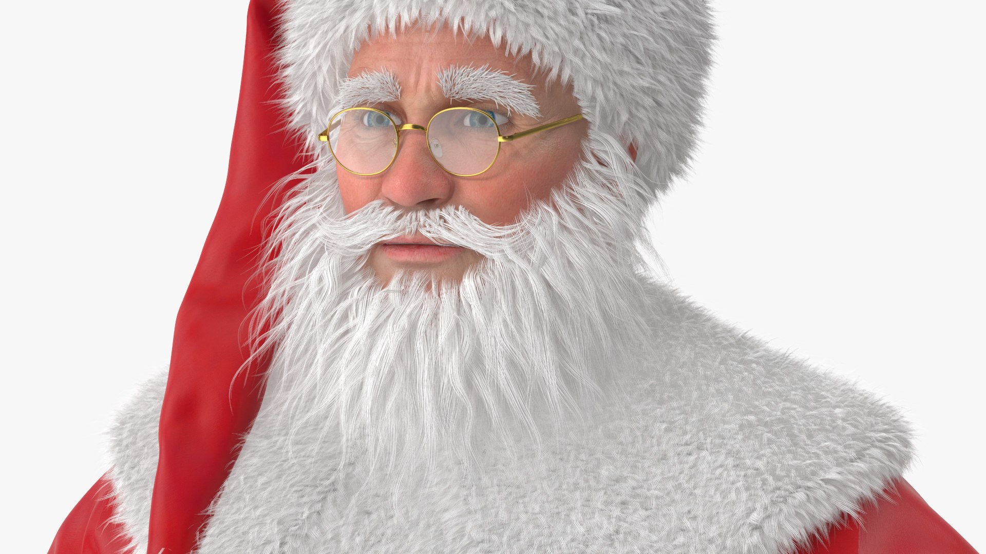 3D Santa Claus model https://p.turbosquid.com/ts-thumb/tS/KvsVp0/0U/angles_16/jpg/1682778131/1920x1080/fit_q87/9ecbb58751dcbb0a3e64787c547fd6c29c89d122/angles_16.jpg