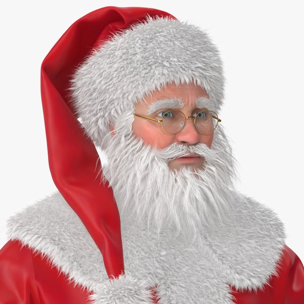 3D Santa Claus model