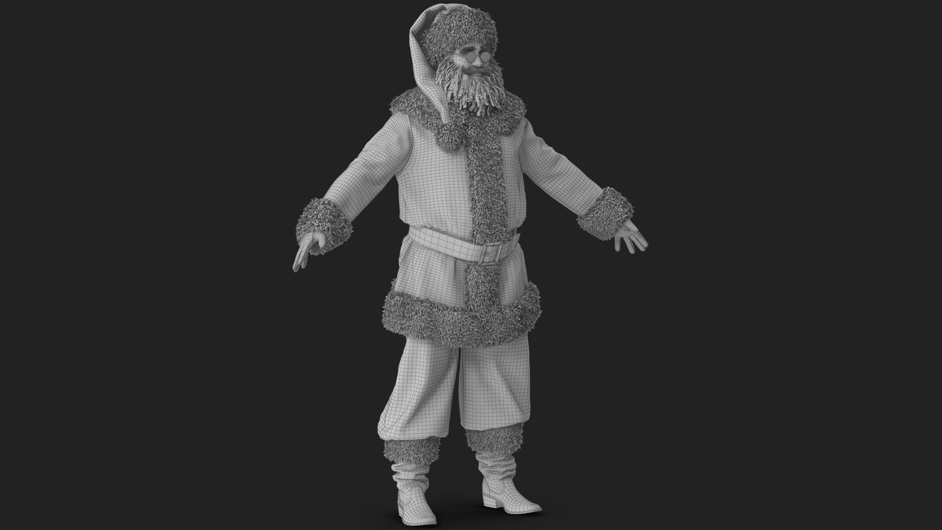 3D Santa Claus model https://p.turbosquid.com/ts-thumb/tS/KvsVp0/Ou/wireframe_02/jpg/1682778385/1920x1080/fit_q87/b8708475e088c0aa2df0ae2a7b4f28cc5a3f7109/wireframe_02.jpg