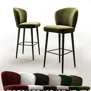 Bar stool minotti aston