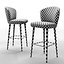 Bar stool minotti aston