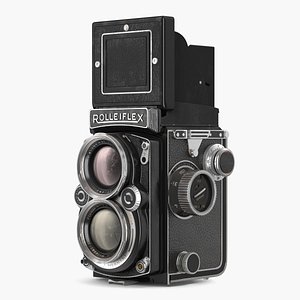 Vintage TLR Rolleiflex Film Camera