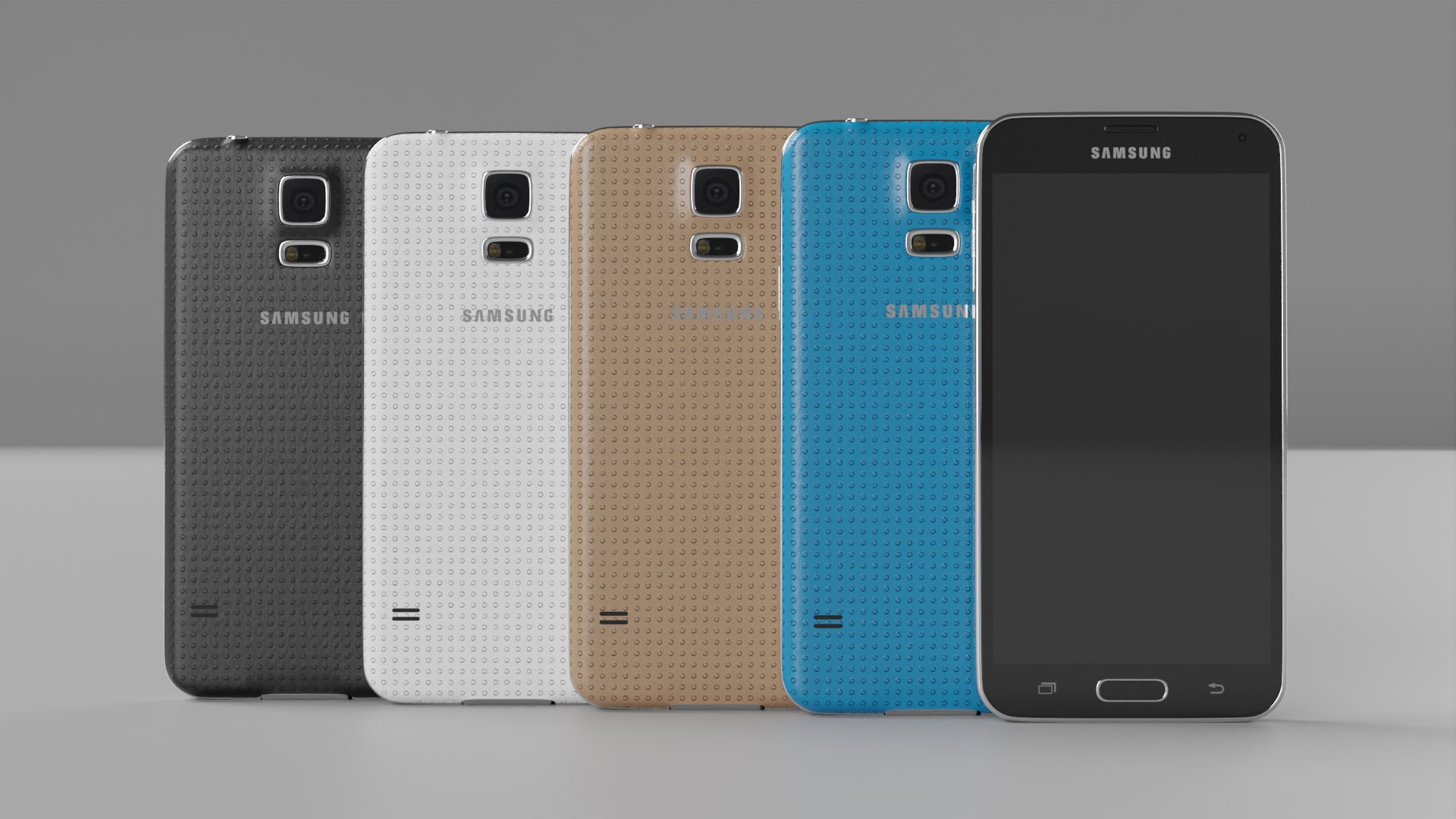 Samsung Galaxy S5 Colors