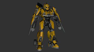 3D Bamblebee ROTB 3d model