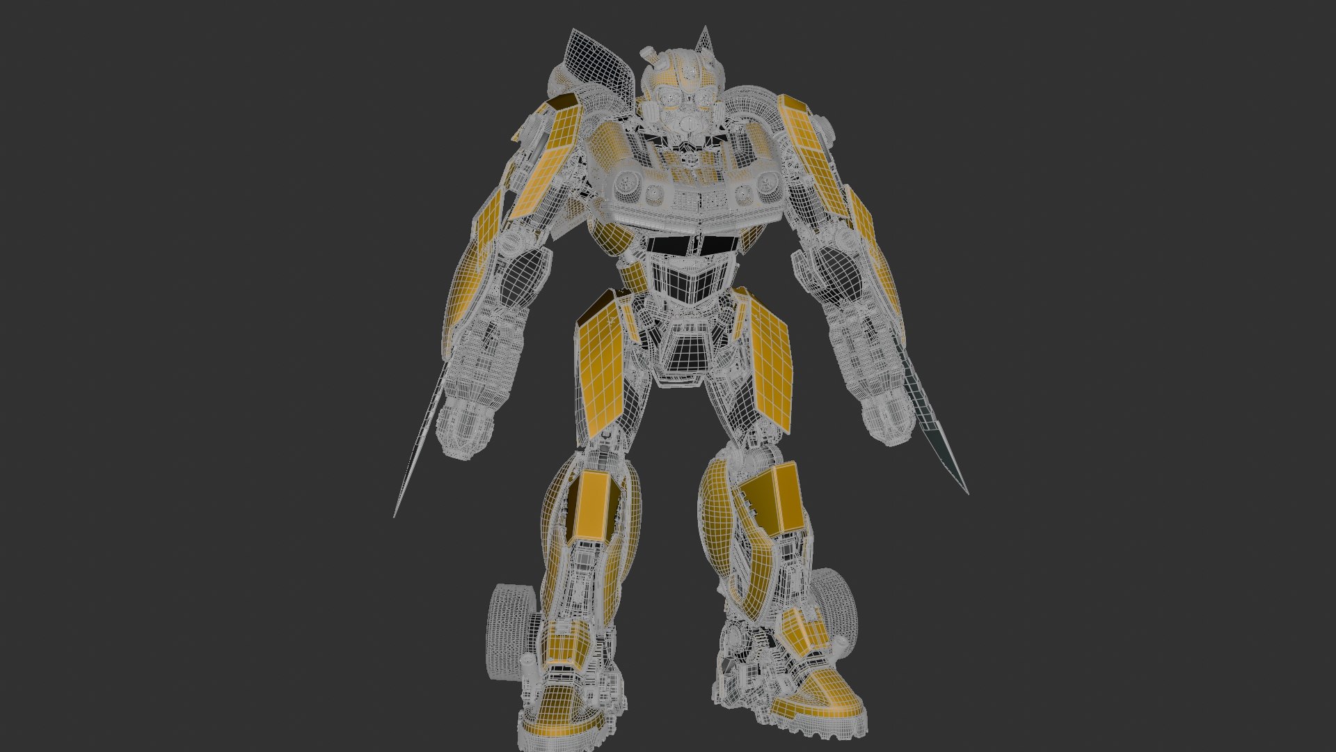 3D Bamblebee ROTB 3d Model - TurboSquid 2272435