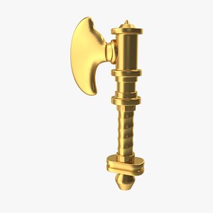 Stylized Golden Axe Icon