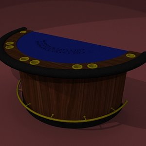 table poker card 3d 3ds