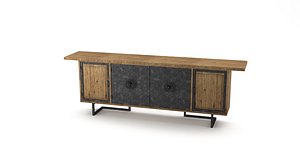3dsmax dialma brown cupboard