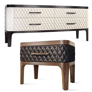 Dresser and bedside table Tiffany Tonin Casa