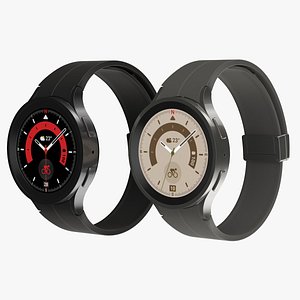 3D Samsung Galaxy Watch 5 Pro All colors