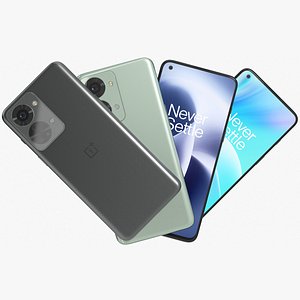OnePlus Nord 2T 5G Both Colors 3D model