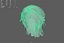 PBRゲームヘアCGヘアショートヘア男性ヘアヒップスター男性ヘア01