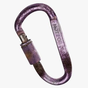 3D Carabiner 05 h