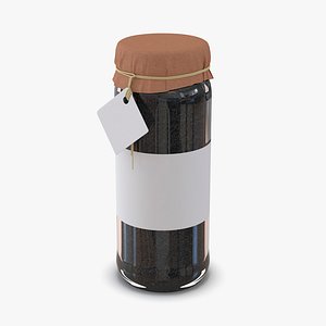 Black Tea In Glass Jar
