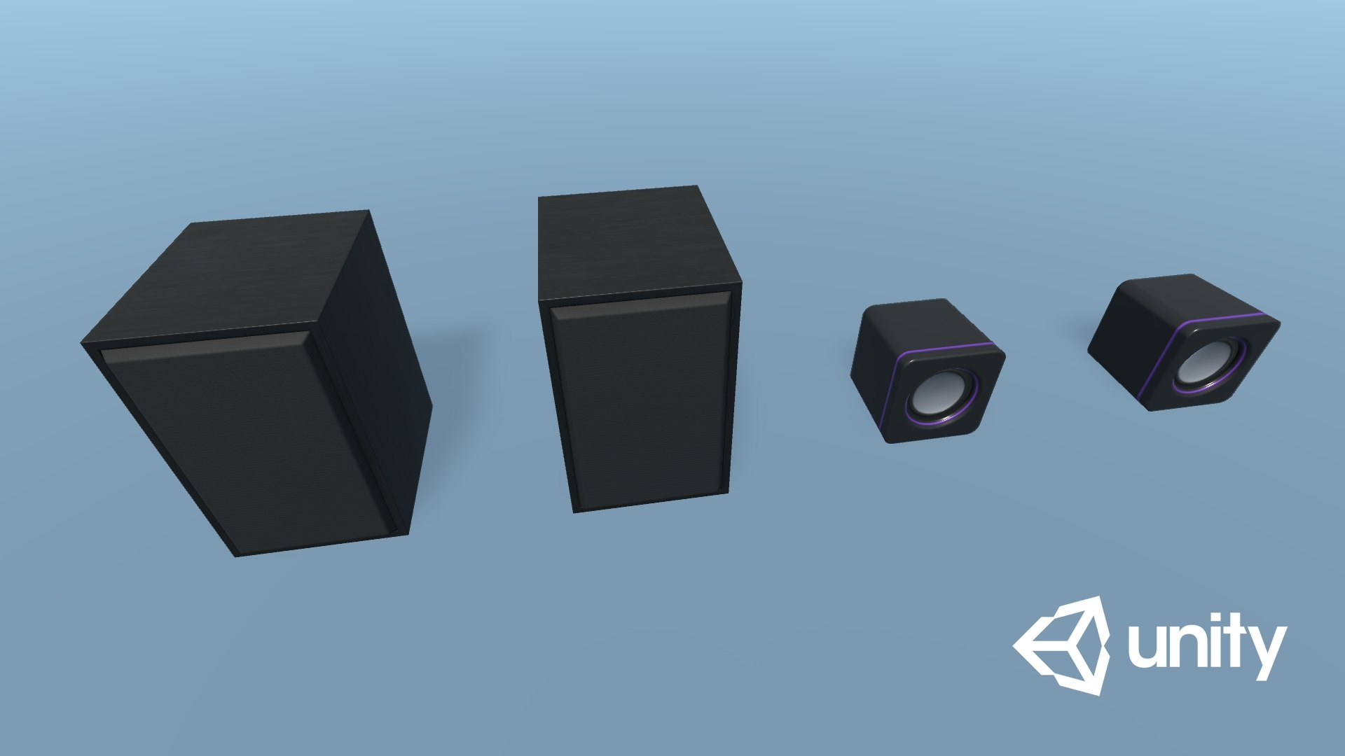Computer Speakers 3D model https://p.turbosquid.com/ts-thumb/tS/yr49oH/Vm/unity/jpg/1642873768/1920x1080/fit_q87/03229a91e4380c2bc0e42d316161eb7fa2e49179/unity.jpg