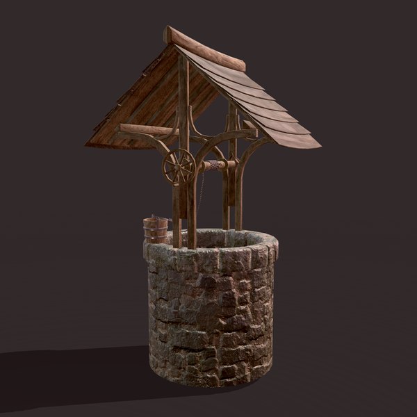 Medieval Well 3D