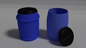Plastic Barrels (or) L ring Drums