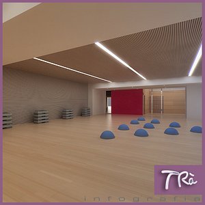 AEROBIC & SPINNING GYM ROOM