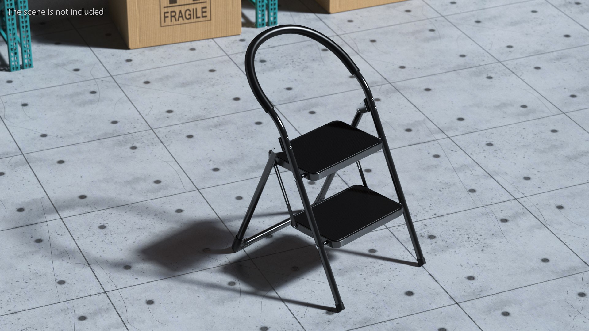 3D Black 2 Step Steel Folding Ladder with Anti Slip Pedals https://p.turbosquid.com/ts-thumb/tT/6OS4Kr/Re/black2stepsteelfoldingladderwithantislippedalsmb3dmodel003/jpg/1700691463/1920x1080/fit_q87/6754f3e5ea0070f9d41c19c399ad47b776deab9f/black2stepsteelfoldingladderwithantislippedalsmb3dmodel003.jpg
