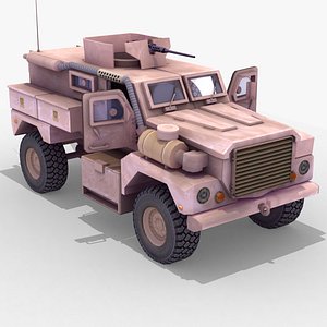 Cougar4x4_MRAP_3DModel