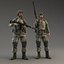 Soldier UPC Moro with rifle