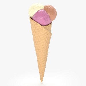 ice cream 3d fbx