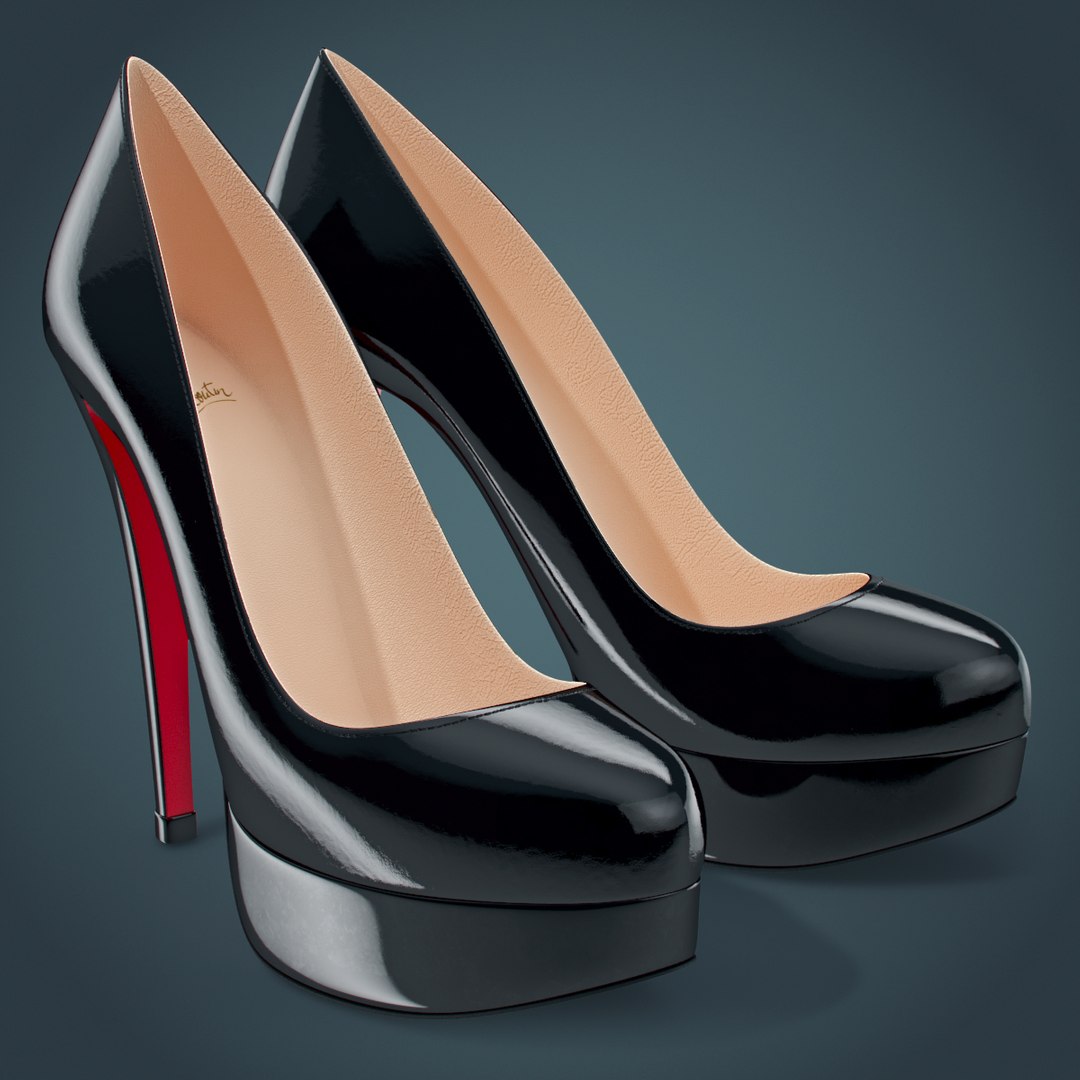 3d Shoes Louboutin Bianca