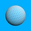 golf ball 3d model