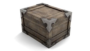 Ancient Wooden Box 2