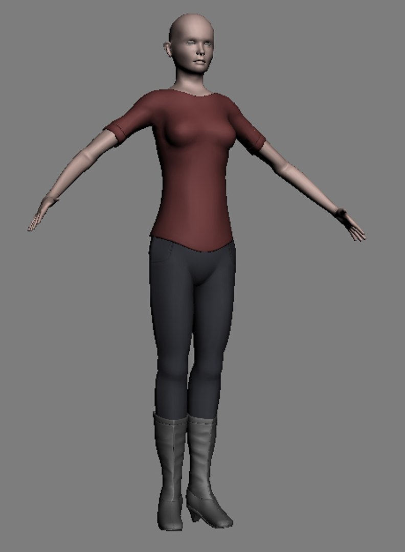 Generic Female Character Max