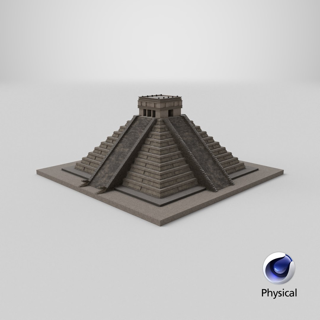 Chichen Itza(2) 3D https://p.turbosquid.com/ts-thumb/tT/RVoCDr/0f/stemcell_cinema_4d_physical_render/png/1781800354/1920x1080/fit_q87/da94435d08451a084b9e6018e59586320473240a/stemcell_cinema_4d_physical_render.jpg