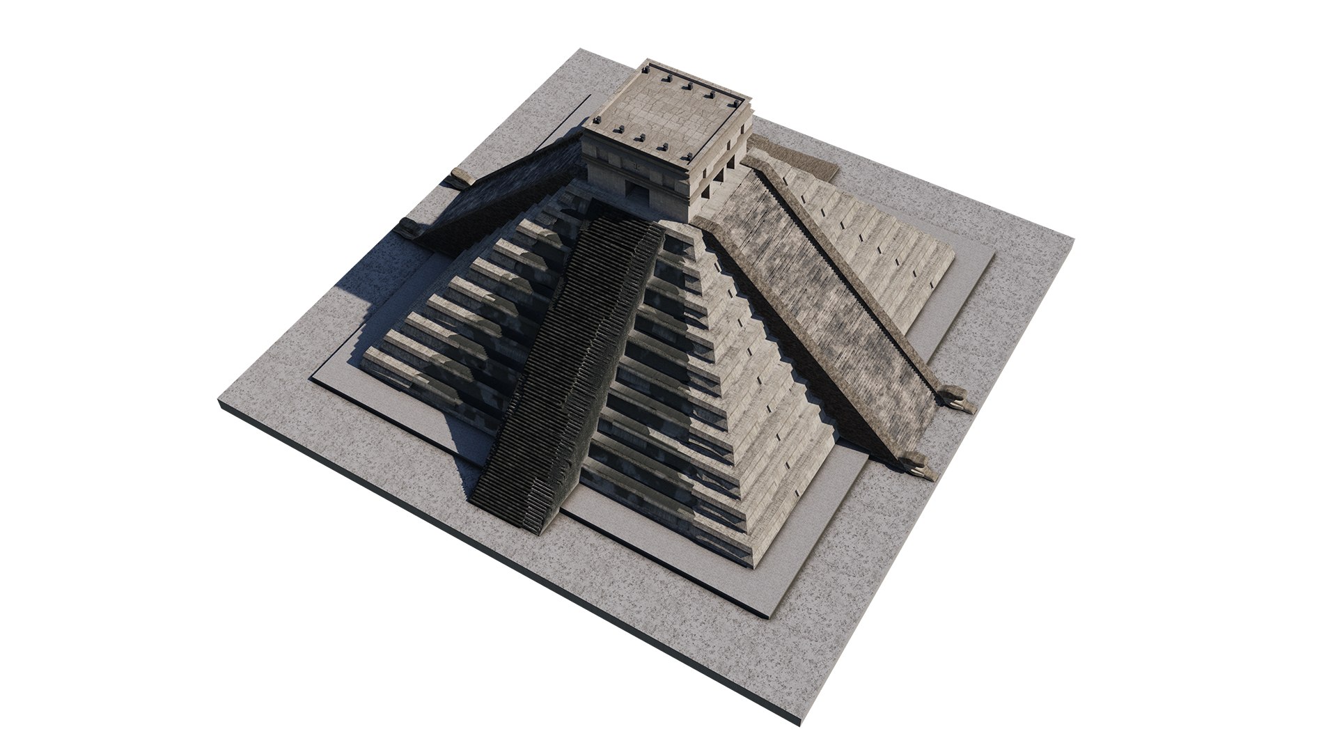 Chichen Itza(2) 3D https://p.turbosquid.com/ts-thumb/tT/RVoCDr/FV/r3/png/1781512643/1920x1080/fit_q87/049ed59e6614b6a7729c58cc887ecd2cddd94982/r3.jpg