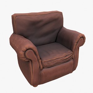 3D Leather chair