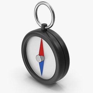 Cartoon Compass 3D model